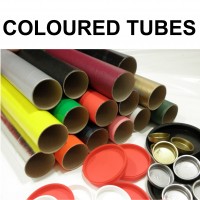 Coloured Postal Tubes